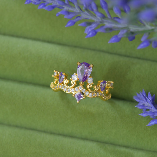 Violet Diadem Ring