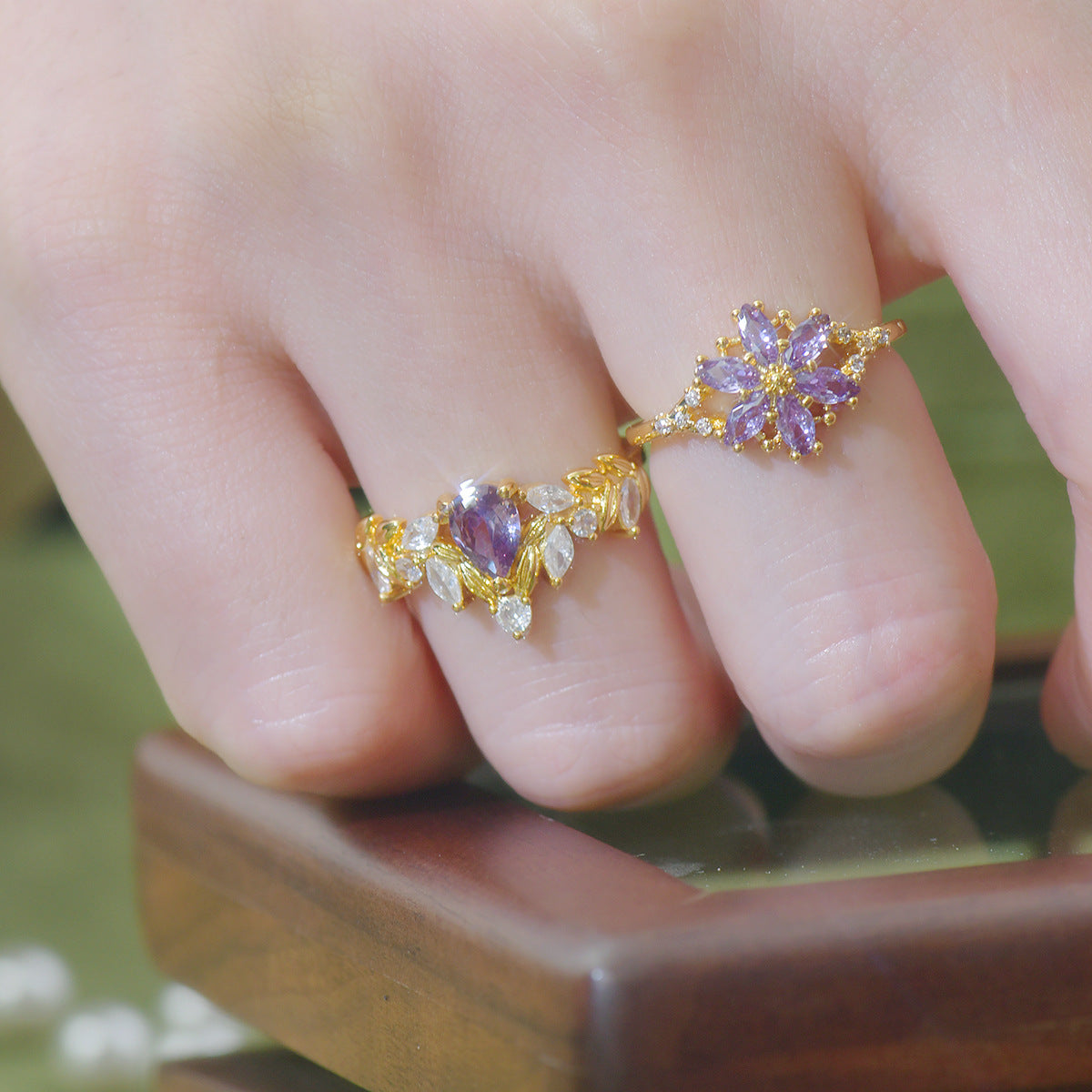 Violet Willowmere Ring