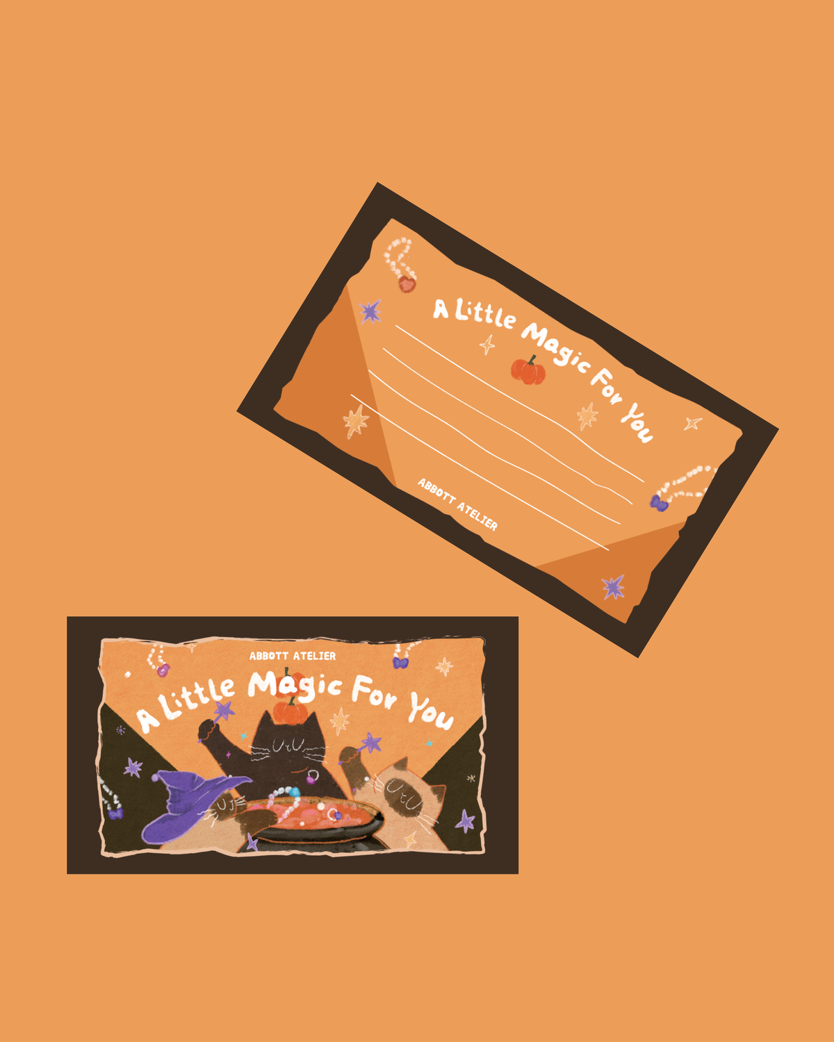Halloween Magic Note Card