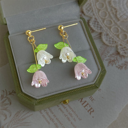 Abby Lily of the Valley Earrings - Hypoallergenic - Abbott Atelier