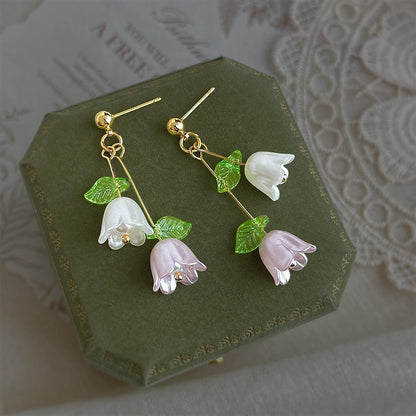Abby Lily of the Valley Earrings - Hypoallergenic - Abbott Atelier