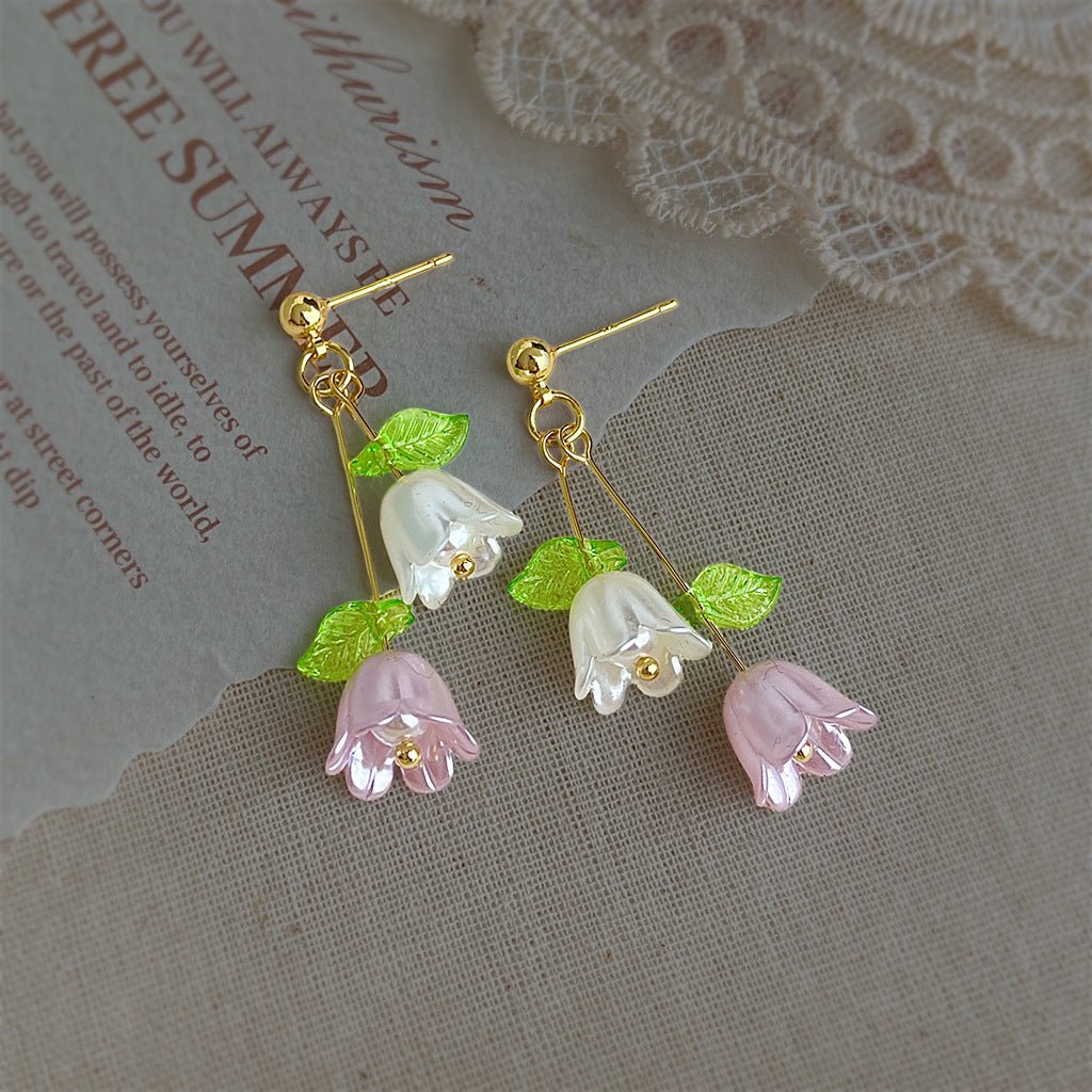 Abby Lily of the Valley Earrings - Hypoallergenic - Abbott Atelier