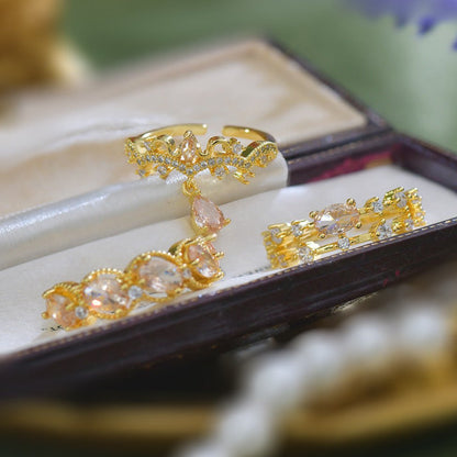 Amberlight Chandelier Ring - Gold-Plated - Abbott Atelier