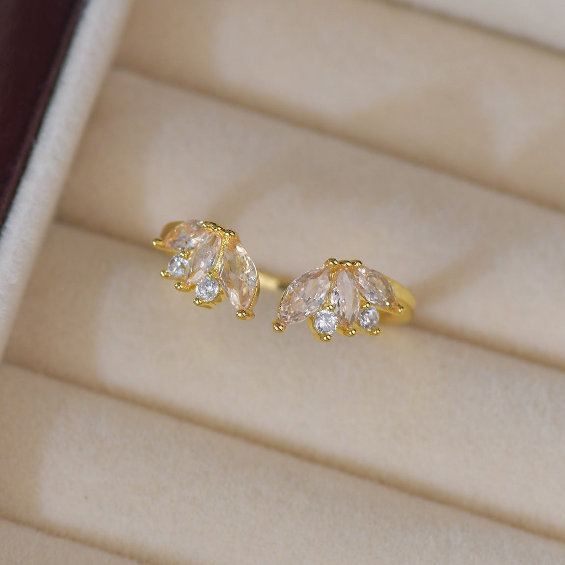 Amberlight Laurel Ring - Gold-Plated - Abbott Atelier
