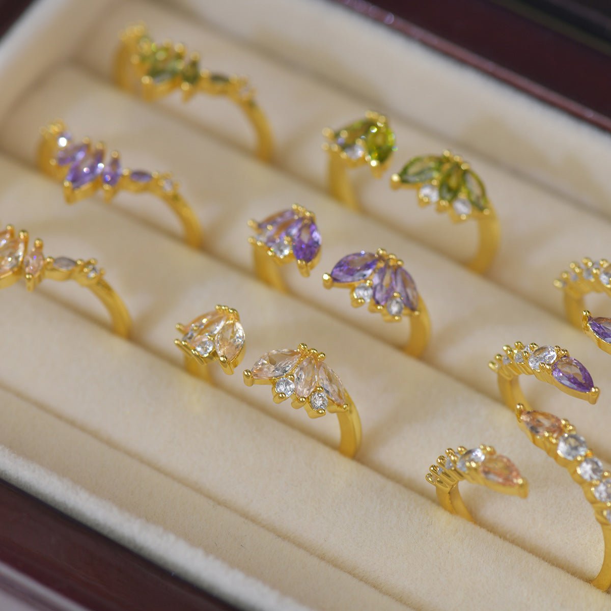 Amberlight Laurel Ring - Gold-Plated - Abbott Atelier