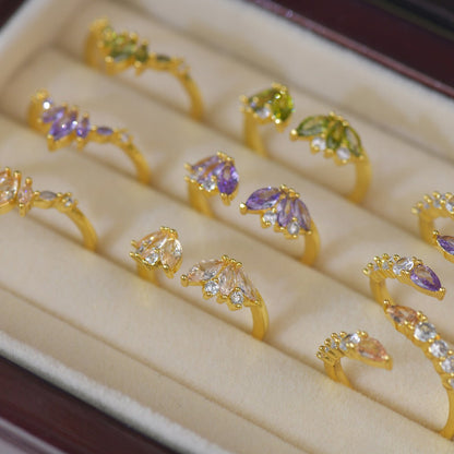 Amberlight Laurel Ring - Gold-Plated - Abbott Atelier
