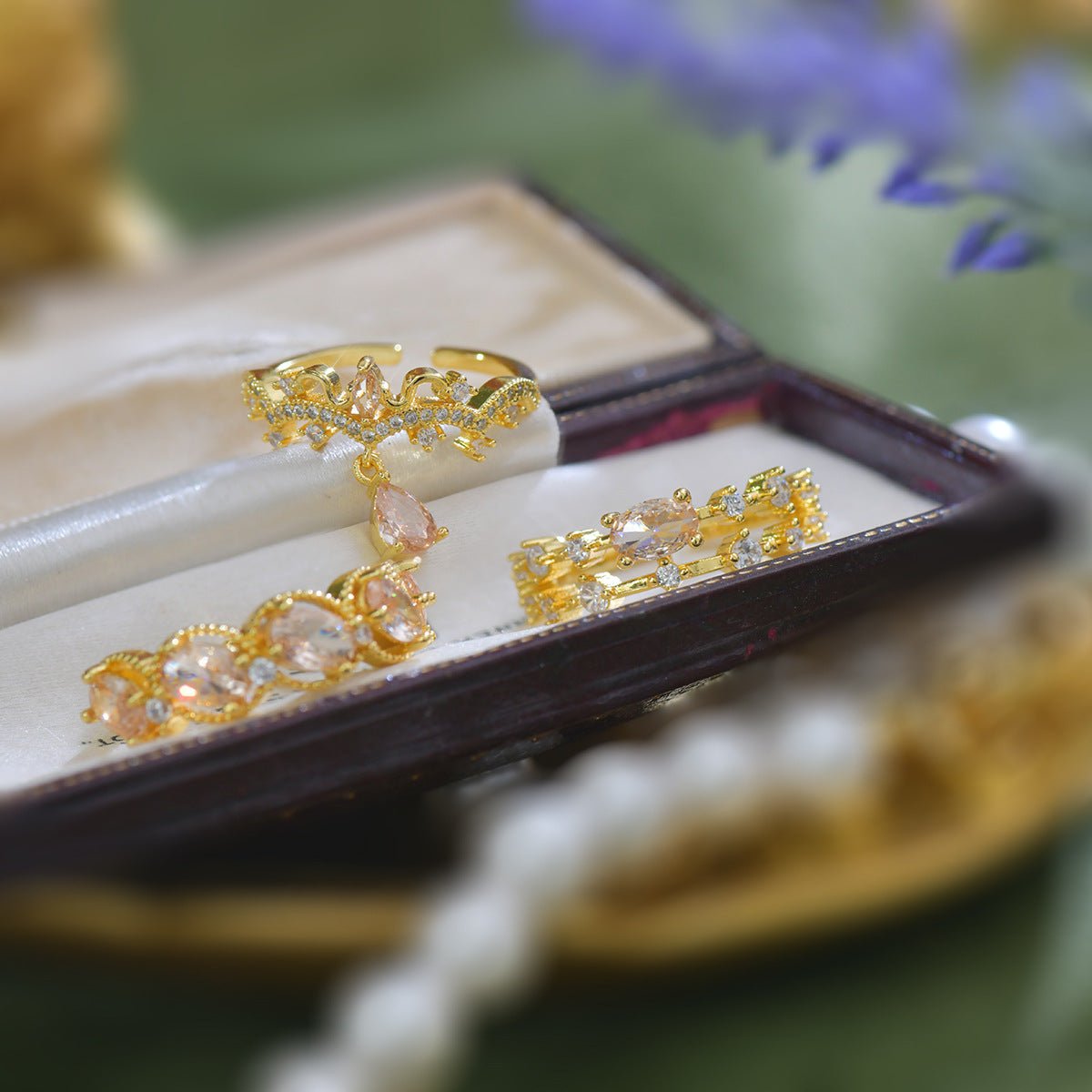 Amberlight Majesté Ring - Gold-Plated - Abbott Atelier