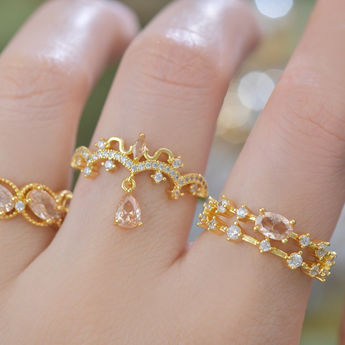 Amberlight Majesté Ring - Gold-Plated - Abbott Atelier