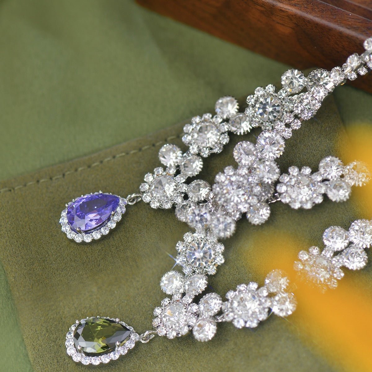 Amethyst Princess Necklace - Gold Plated - Abbott Atelier