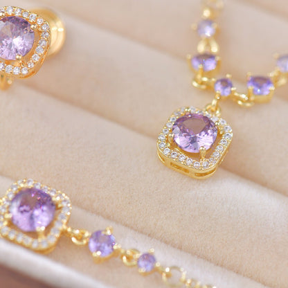 Angelica Baroque Necklace - Gold Plated - Abbott Atelier