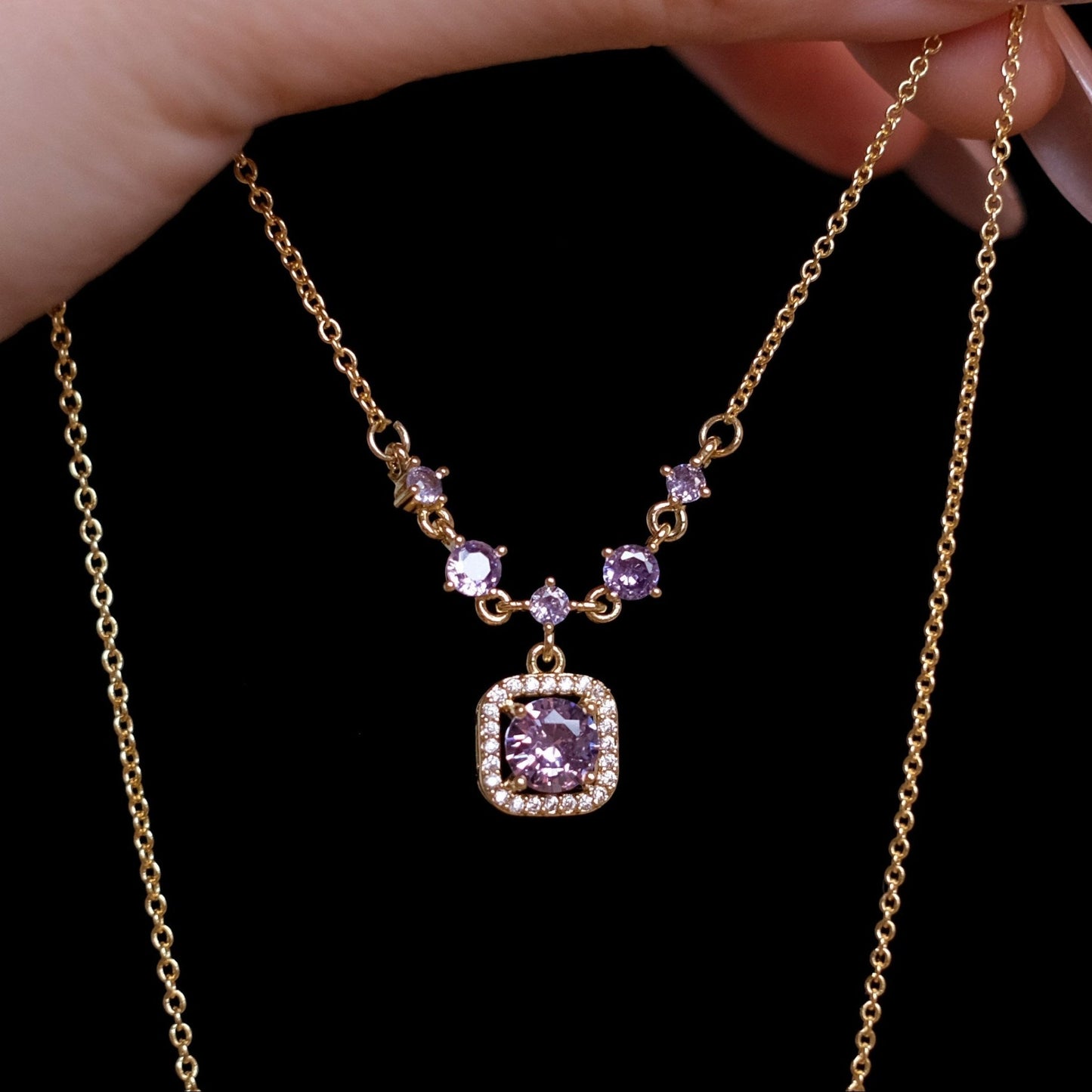 Angelica Baroque Necklace - Gold Plated - Abbott Atelier