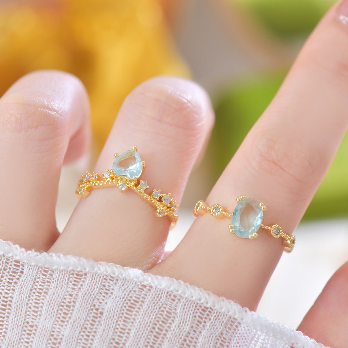 Ariel Heart Ring - Gold - Plated - Abbott Atelier