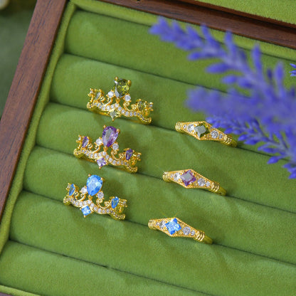 Azure Diadem Ring - Gold-Plated - Abbott Atelier