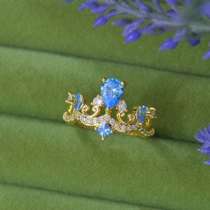 Azure Diadem Ring - Gold-Plated - Abbott Atelier