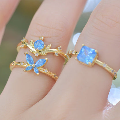 Azure Tiara Ring - Gold - Plated - Abbott Atelier