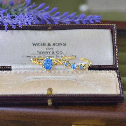 Azure Trilogy Ring - Gold - Plated - Abbott Atelier