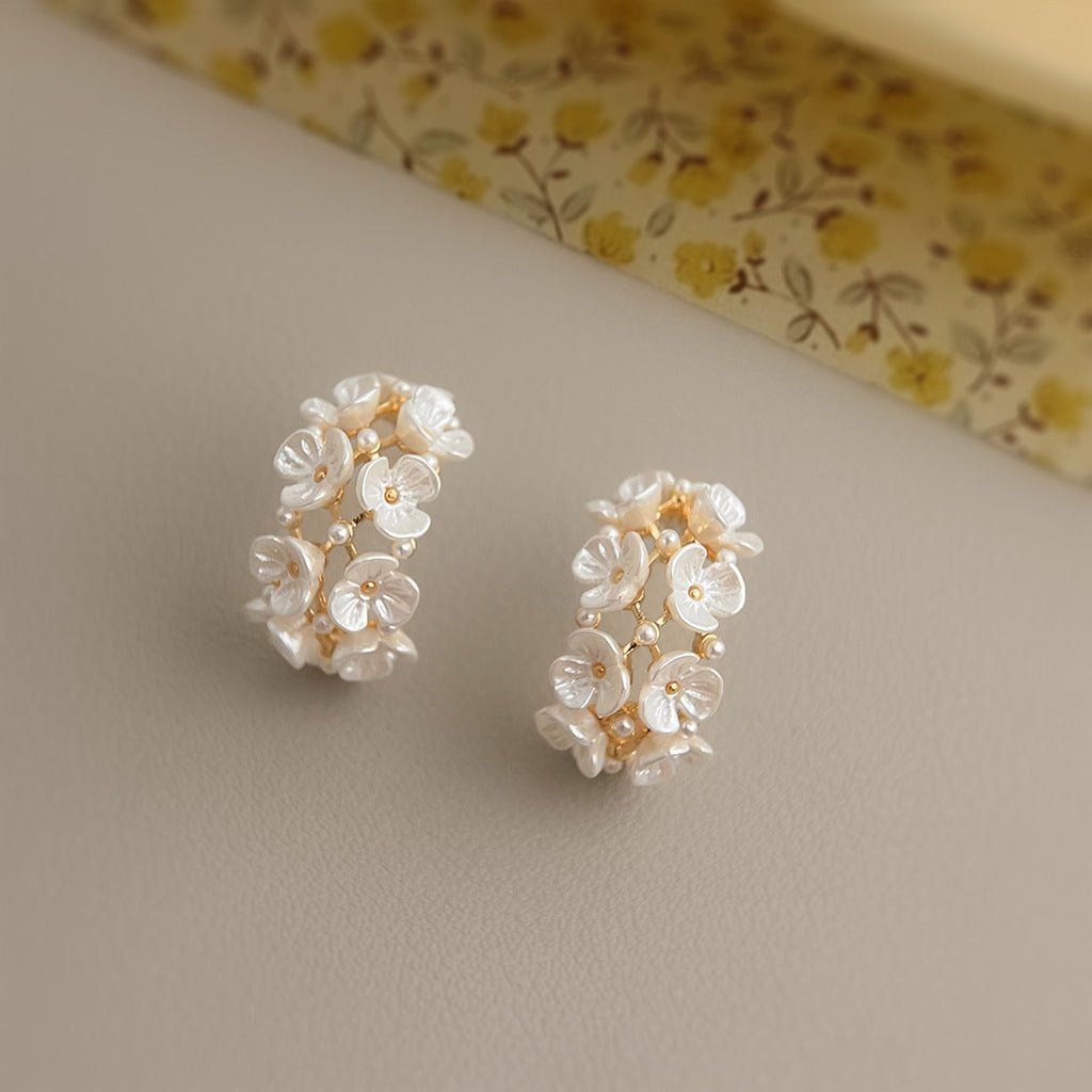 Baby's Breath Earrings - Hypoallergenic - Abbott Atelier
