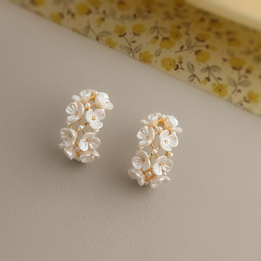 Baby's Breath Earrings - Hypoallergenic - Abbott Atelier