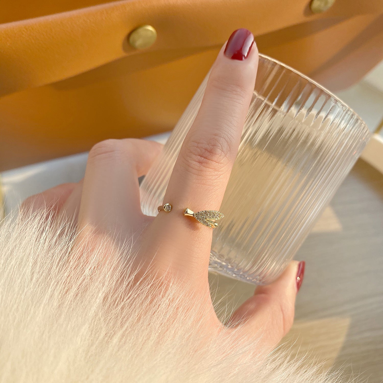 Bamboo Ring - Gold - Plated - Abbott Atelier