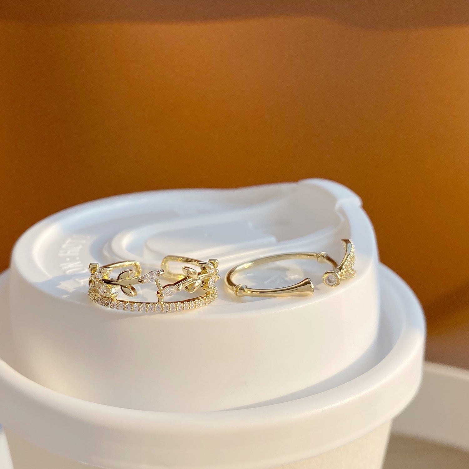 Bamboo Ring - Gold - Plated - Abbott Atelier