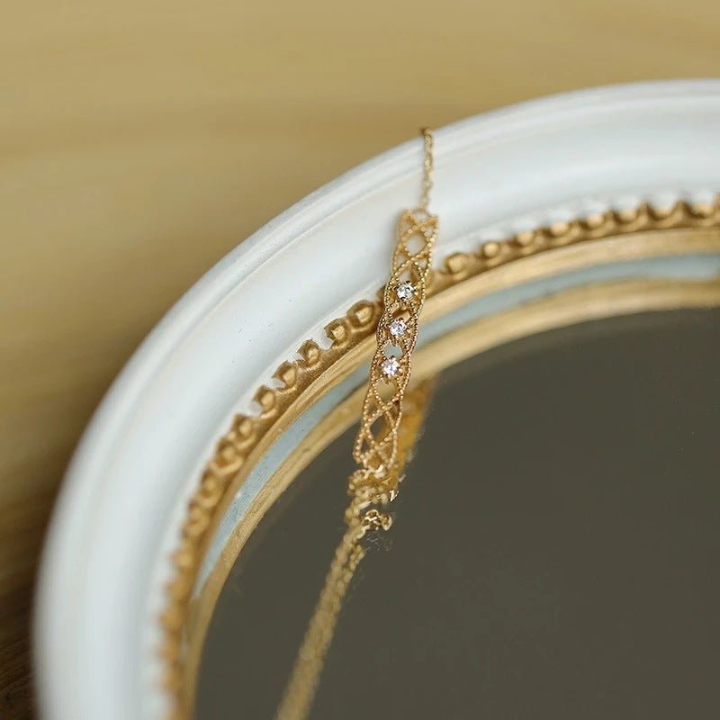 Baroque Bracelet - Alma (Solid Silver) - Hypoallergenic - Abbott Atelier