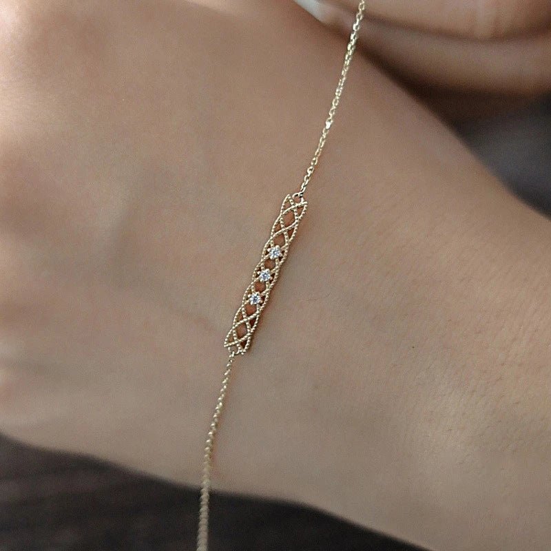 Baroque Bracelet - Alma (Solid Silver) - Hypoallergenic - Abbott Atelier