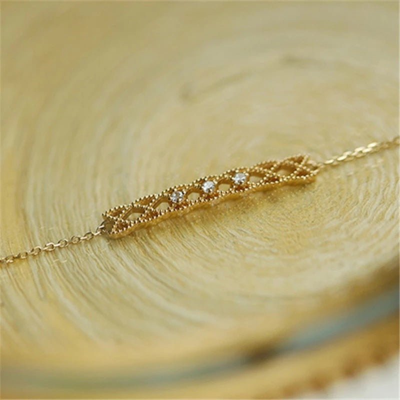 Baroque Bracelet - Alma (Solid Silver) - Hypoallergenic - Abbott Atelier