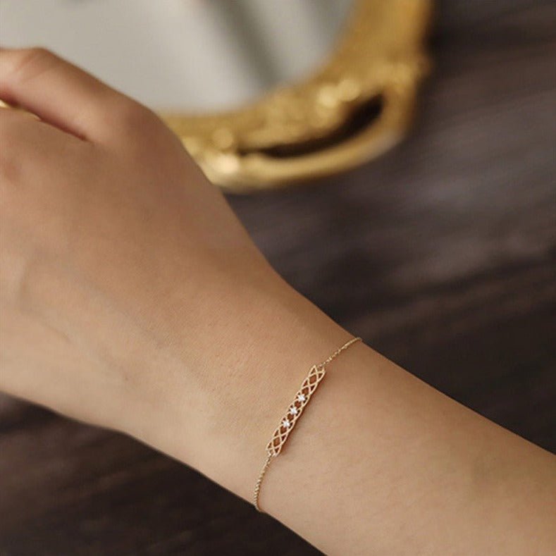Baroque Bracelet - Alma (Solid Silver) - Hypoallergenic - Abbott Atelier