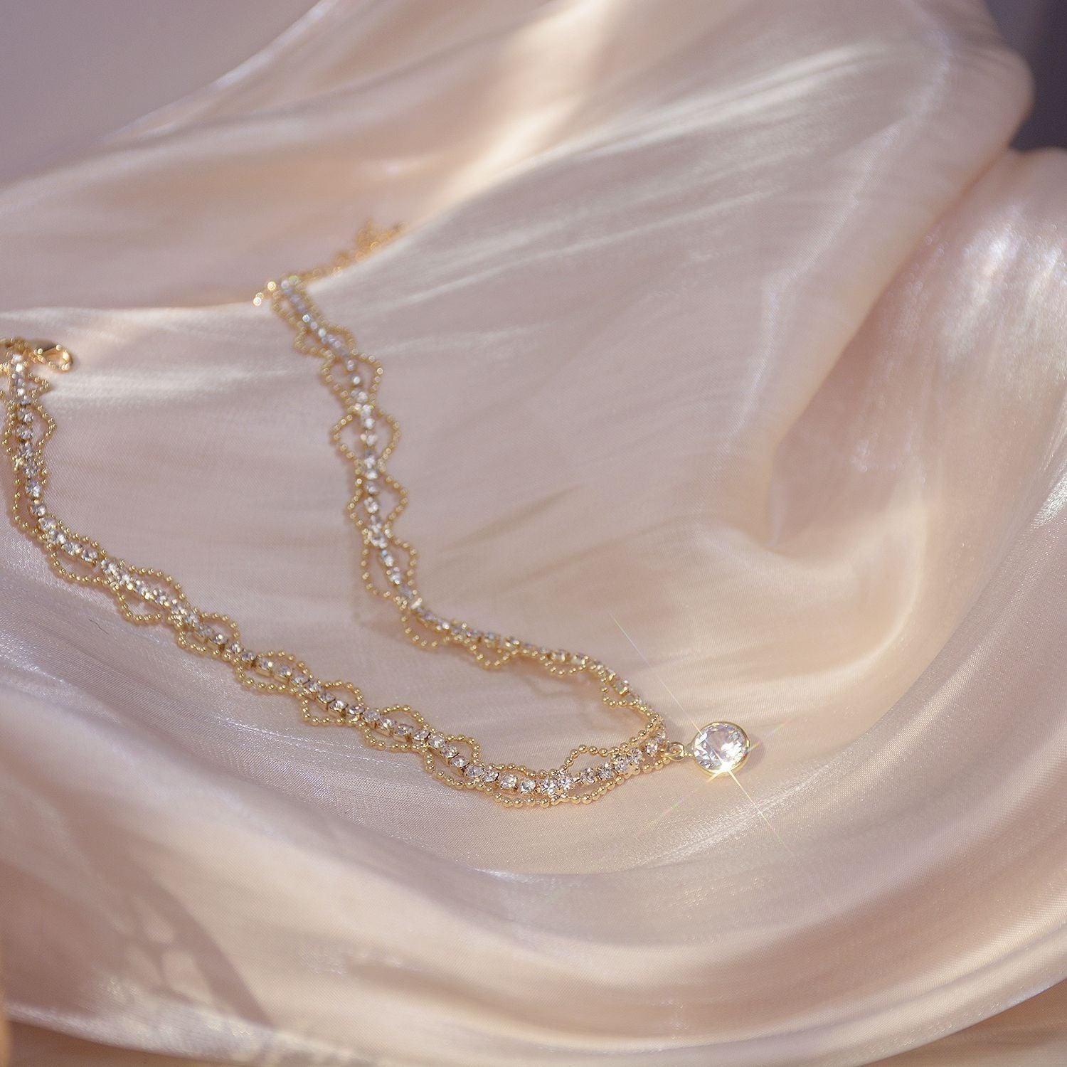 Baroque Choker - Kimberly - Gold - Plated - Abbott Atelier
