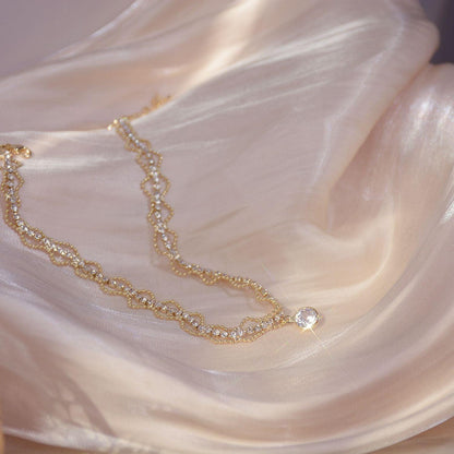 Baroque Choker - Kimberly - Gold - Plated - Abbott Atelier