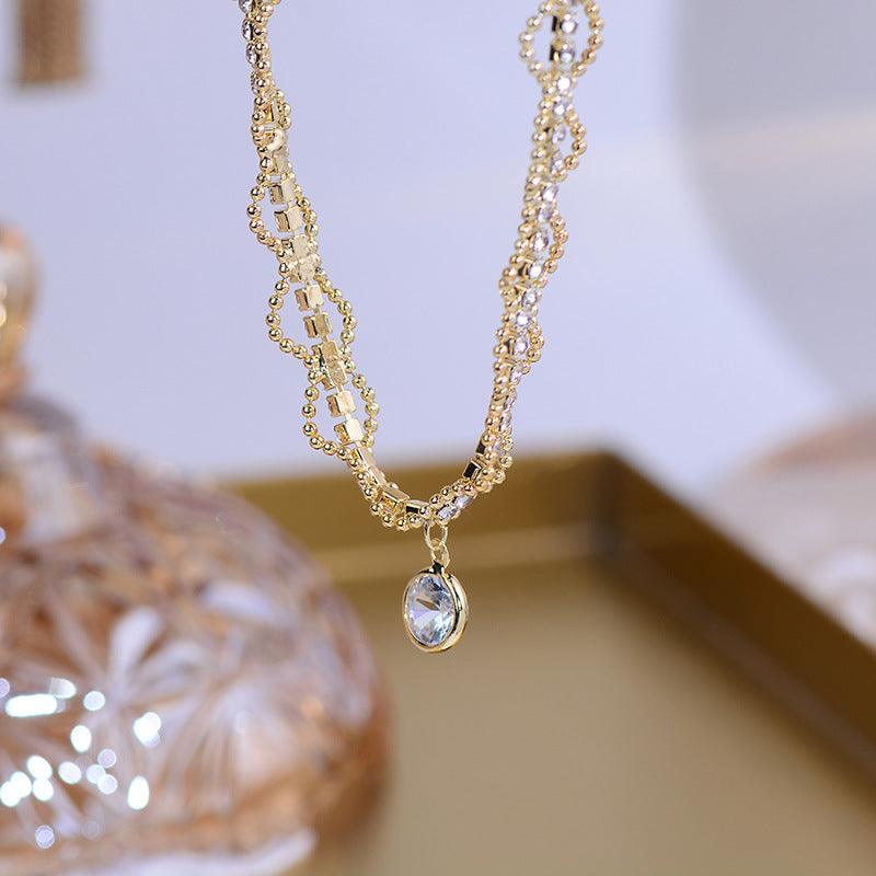 Baroque Choker - Kimberly - Gold - Plated - Abbott Atelier