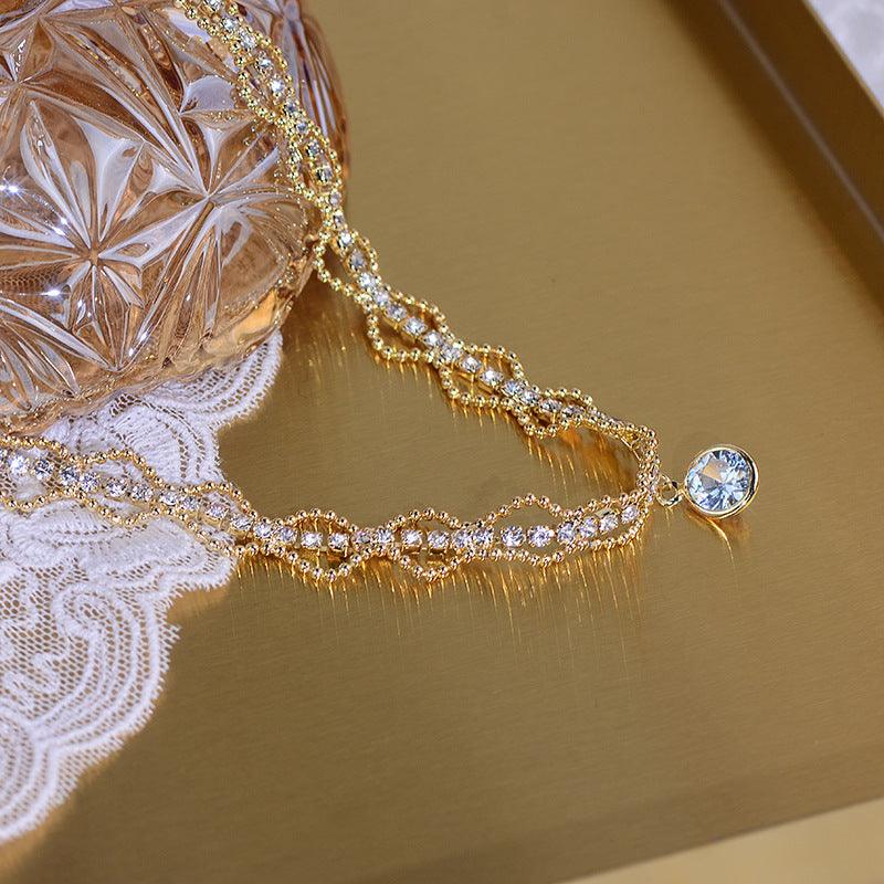 Baroque Choker - Kimberly - Gold - Plated - Abbott Atelier