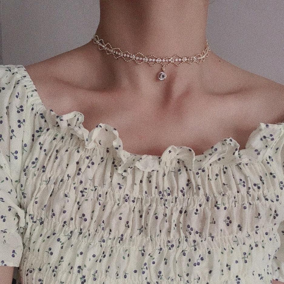 Baroque Choker - Kimberly - Gold - Plated - Abbott Atelier