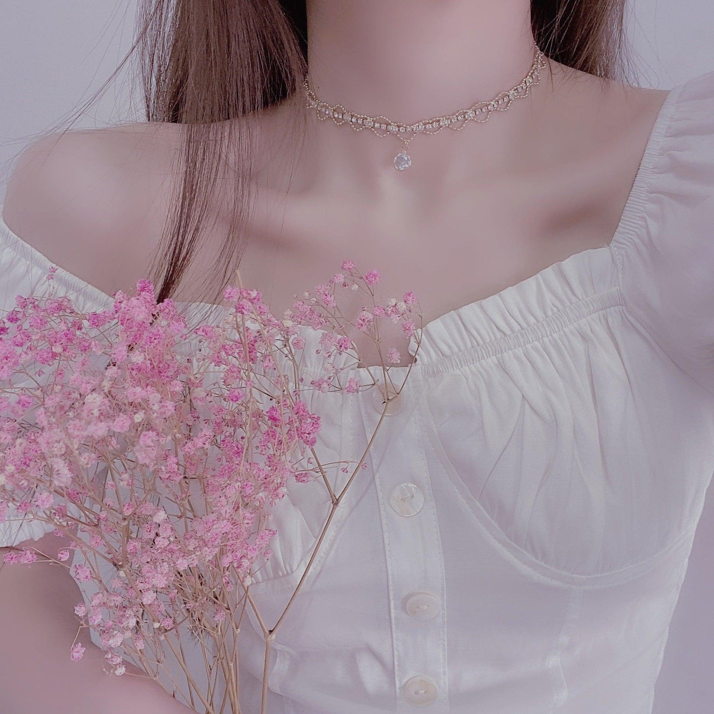 Baroque Choker - Kimberly - Gold - Plated - Abbott Atelier