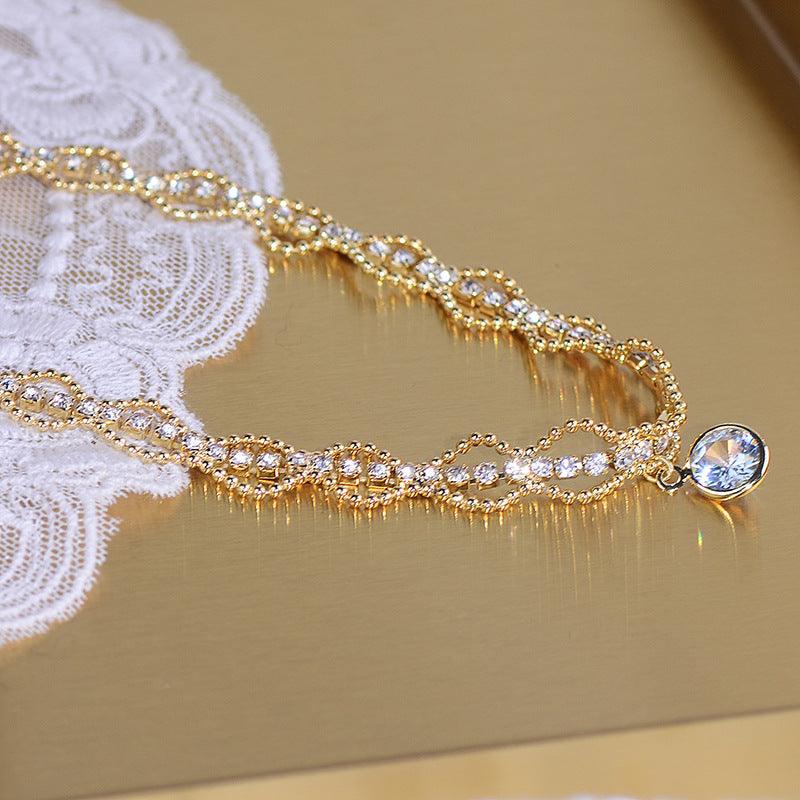 Baroque Choker - Kimberly - Gold - Plated - Abbott Atelier