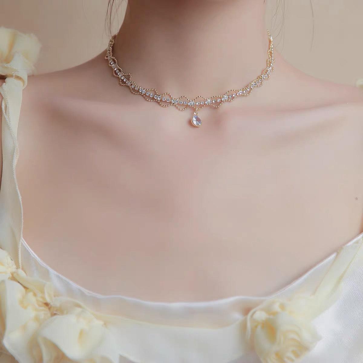 Baroque Choker - Kimberly - Gold - Plated - Abbott Atelier