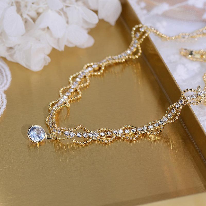Baroque Choker - Kimberly - Gold - Plated - Abbott Atelier