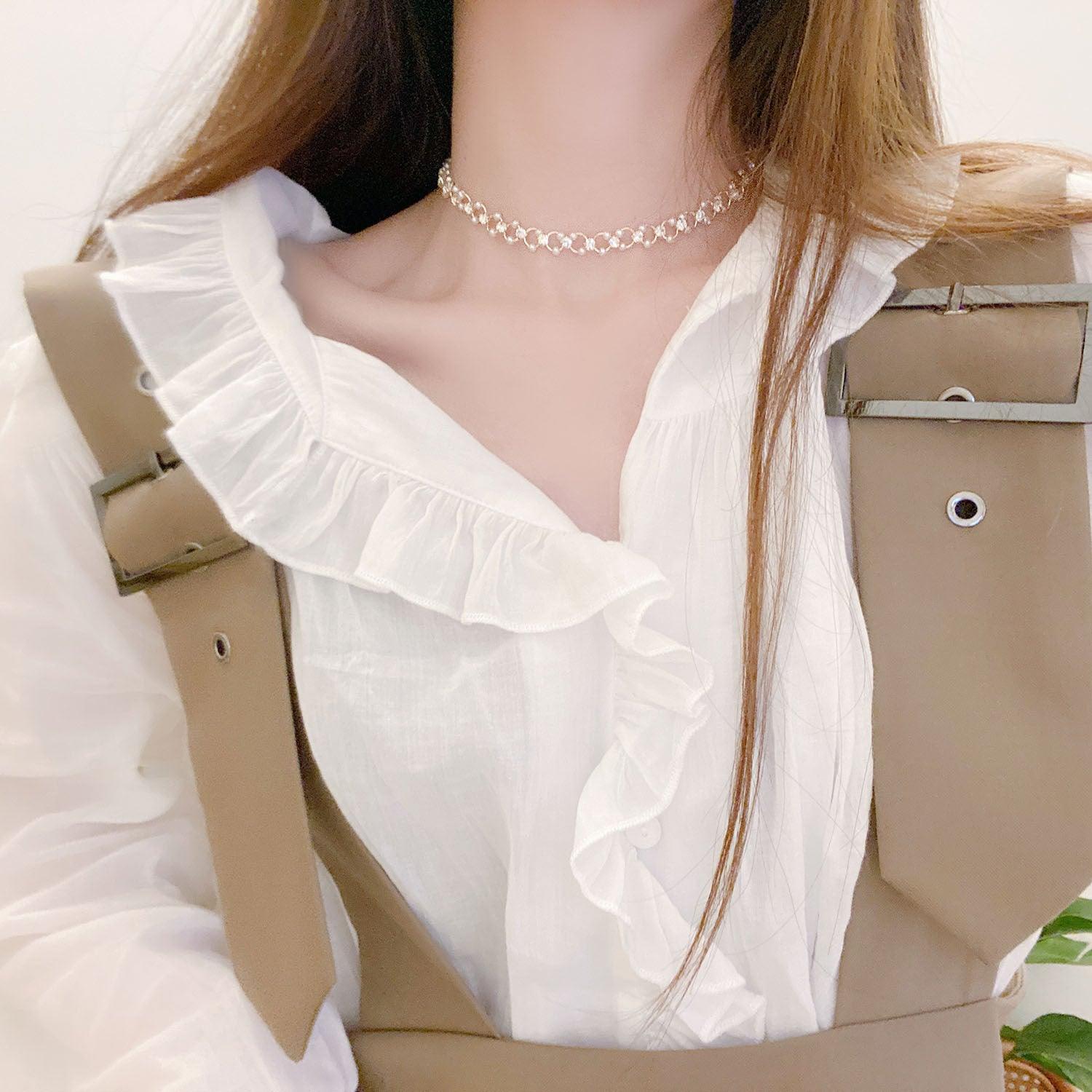 Baroque Choker - Serena - Gold - Plated - Abbott Atelier