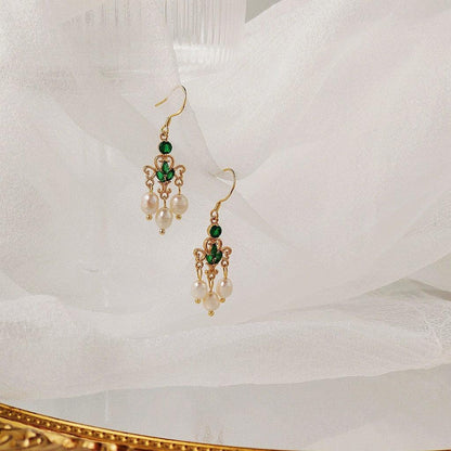 Baroque Earrings (2 Colors) - Melanie - Hypoallergenic - Abbott Atelier