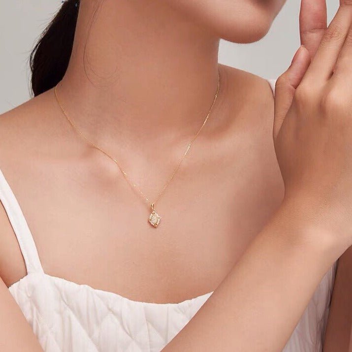 Baroque Necklace - Sonia (Solid Silver) - Hypoallergenic - Abbott Atelier