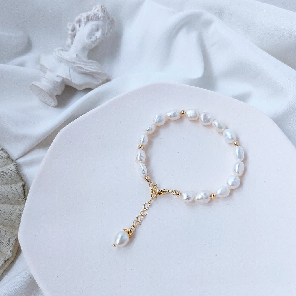 Baroque Pearl Bracelet - Avery - Freshwater Pearls - Abbott Atelier
