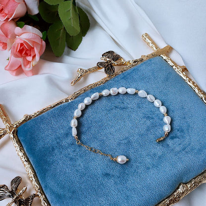 Baroque Pearl Bracelet - Avery - Freshwater Pearls - Abbott Atelier