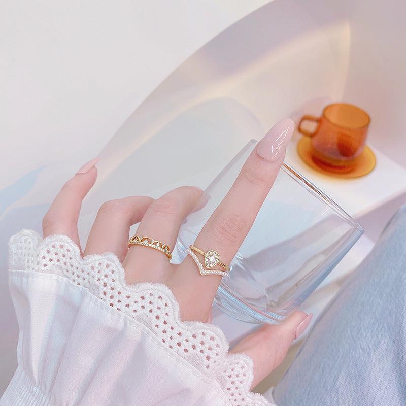 Baroque Ring - Giovanna (3 Styles) - Gold - Plated - Abbott Atelier