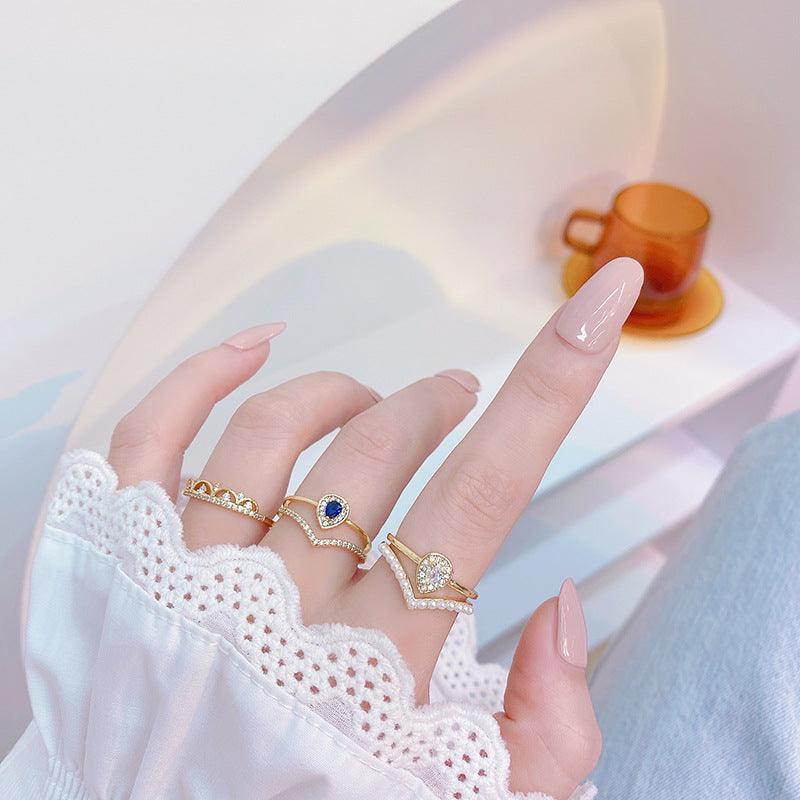 Baroque Ring - Giovanna (3 Styles) - Gold - Plated - Abbott Atelier