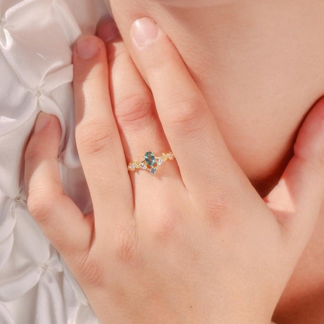 Baroque Ring - Jacqueline - Gold - Plated - Abbott Atelier