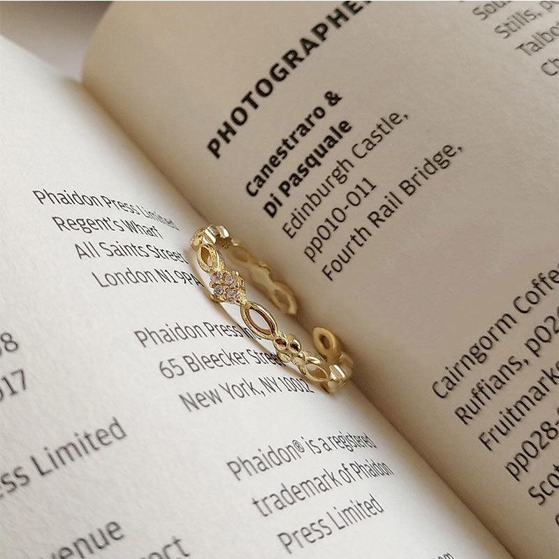 Baroque Ring - Judith (Solid Silver)