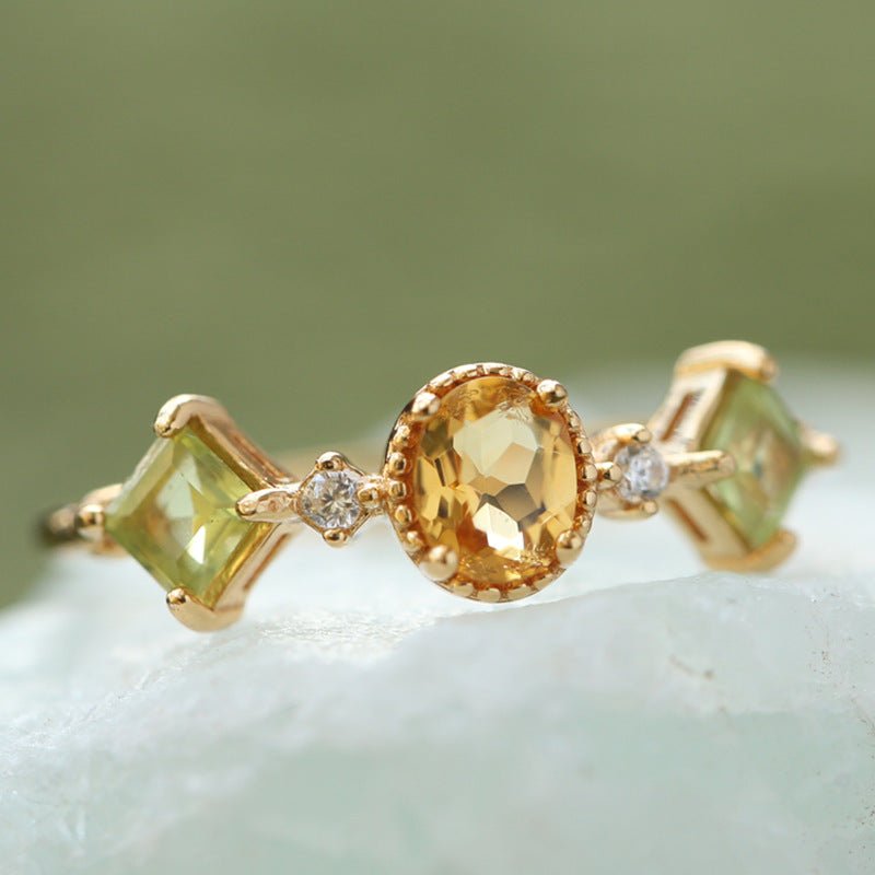 Baroque Ring - Lina (Solid Silver) - Hypoallergenic - Abbott Atelier