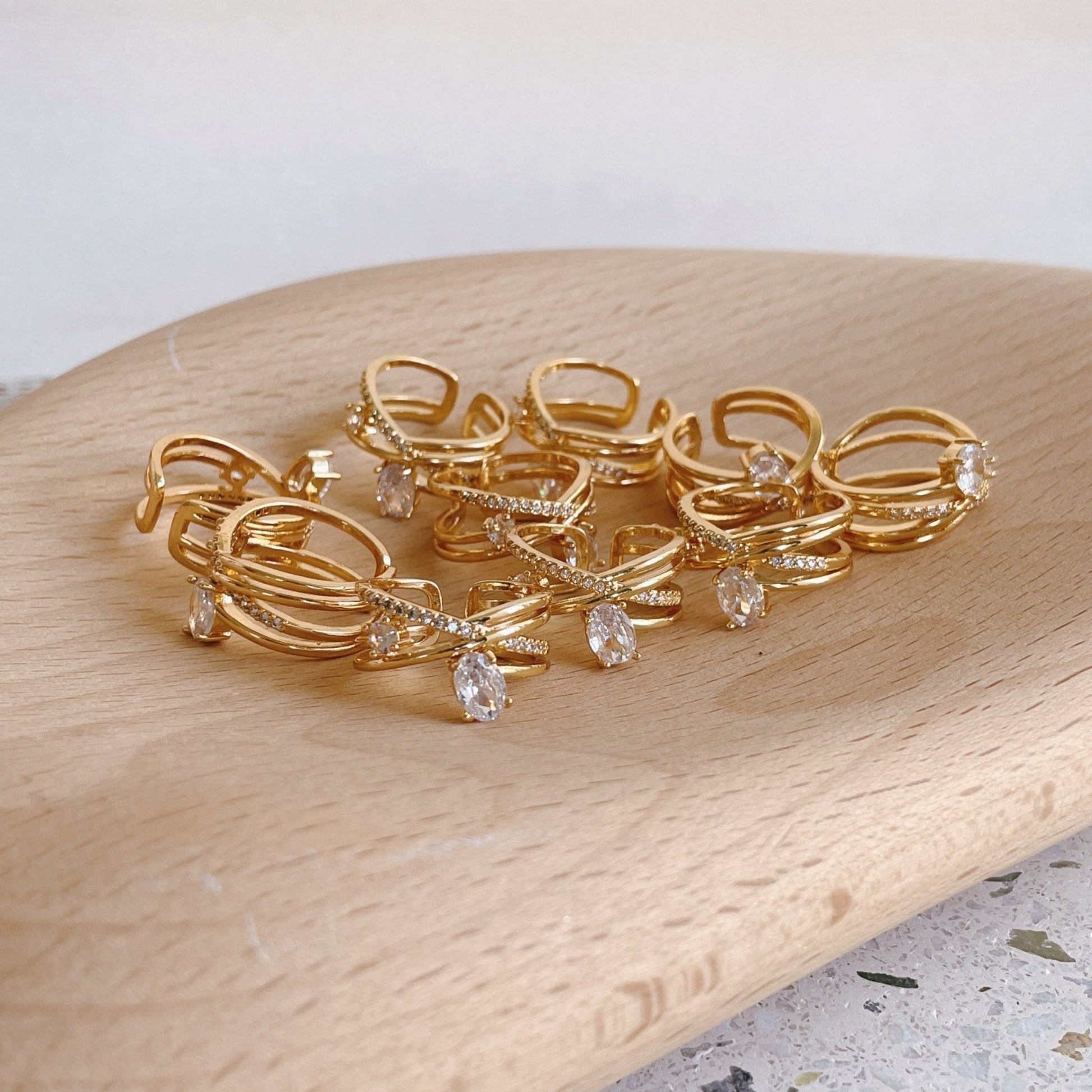 Baroque Ring - Madison - Gold - Plated - Abbott Atelier