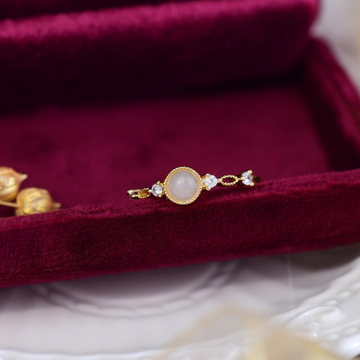 Baroque Ring Set - Matilda - Gold - Plated - Abbott Atelier