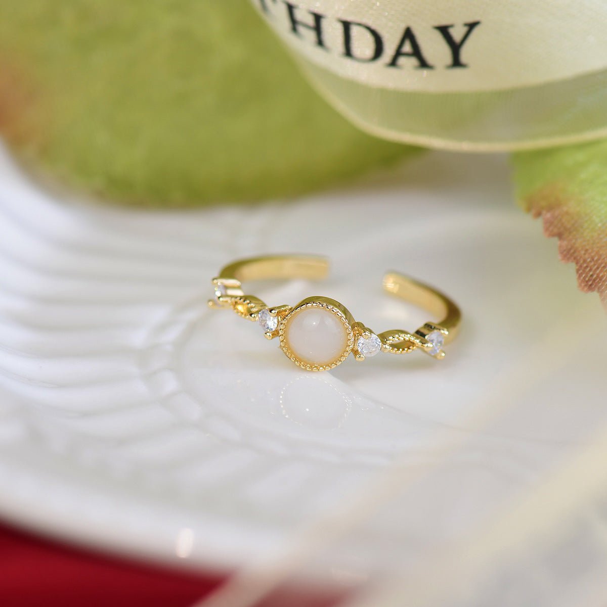 Baroque Ring Set - Matilda - Gold - Plated - Abbott Atelier